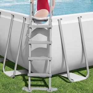 Piscina plegable de acero para exteriores, marco de lujo para salpicaduras - Product Image 5