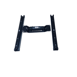Kit Guide Scorrevoli Per Sedili Auto MIAUTO – Binari Regolabili Con Leva, Adattabili Universali (36 Cm) Per Montaggio Sedile Conducente, Colore Nero - 2