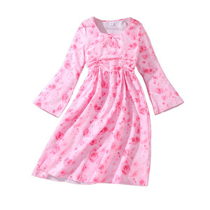 HIPPO KIDS Robe pour <span class=keywords><strong>12</strong></span> <span class=keywords><strong>ans</strong></span> Robe à fleurs pour enfants 2024 Vêtements pour adolescents Filles - Product Image 1