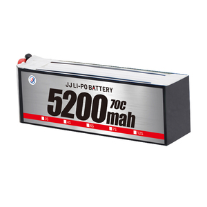 고용량 5500mah <span class=keywords><strong>Lipo</strong></span> 배터리 5200mAh 7.4V 2S 45C 버스트 60C RC 리튬 폴리머 배터리 팩 취미 UAV - Product Image 2