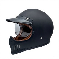 Casque de moto intégral VOSS exclusif transfrontalier 199 Endoscope, style rétro, en ABS, pour homme et femme, toutes saisons, avec batterie pour vélo électrique