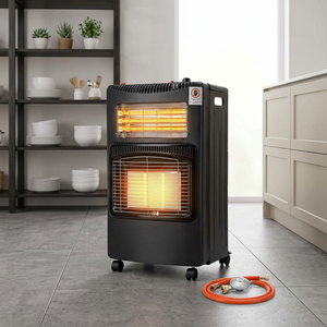 <span class=keywords><strong>Chauffage</strong></span> mobile à gaz portable CE pour intérieur, 4,2 kW, <span class=keywords><strong>chauffage</strong></span> rapide et économie <span class=keywords><strong>d</strong></span>'énergie pour chambre, balcon, garage, avec dispositif anti-basculement et ODS - Product Image 6