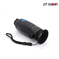 Monocular Térmico de Mano de Alta Resolución 384x288/640x512, NETD ≤20mk, Pantalla OLED, 8 Horas de Funcionamiento, Térmico Táctico