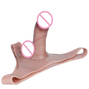 FAAK Silicone Form Penis Extender Pants Delay Ejaculation Cock Enlargement Sex Stimulation Enhancer Penis Extender for Couples - Product Image 3