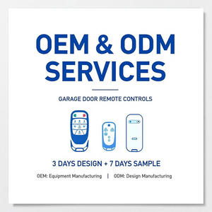 Phổ 2-kênh 9-30V thông minh cửa nhà để xe từ xa Receiver với multifrequency 300-868MHz cán & cố định mã phụ kiện - Product Image 4