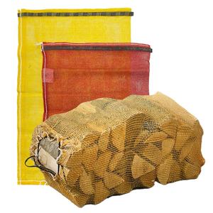 卸売業者UV 40L 60LリサイクルPPネット袋薪メッシュプロデュースバッグジャガイモ玉ねぎ用 - Product Image 3