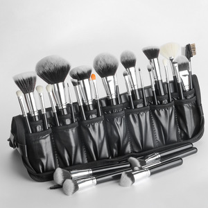 Pinceaux de maquillage individuels de haute qualité, grands pinceaux éventail pour poudre, fond de teint et fard à paupières, pinceaux cosmétiques de beauté - Product Image 5