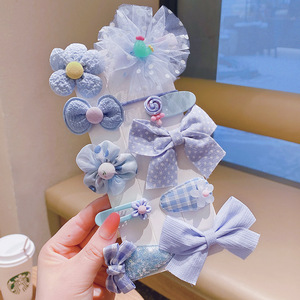 Cream Style Sweet Heart Star Hair <b>Clips</b> Cute Ins Style Duckbill Barrettes Girls Side Bangs Hair Pins Fashion Hair Accessories - Product Image 5