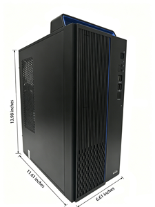 Paquete de Computadora de Escritorio Empresarial Personalizada Rápida, CPU de 3.0GHz, 16GB de RAM DDR4, SSD Híbrido de 256GB + HDD de 1TB, Pantalla HD de Oficina de 23.8 Pulgadas - Product Image 2