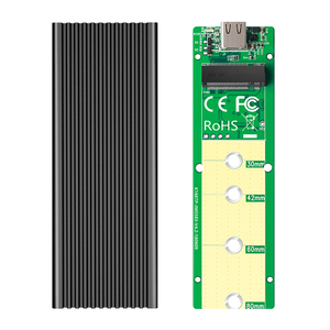 Boîtier externe nvme ssd m2 type c vers boîtier pcie nvme avec boîtier de dissipateur thermique en aluminium - Product Image 5