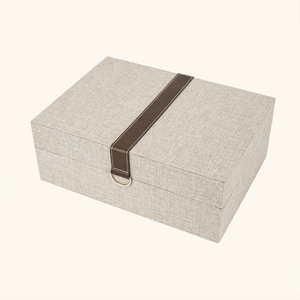 2PCS Caja de cuero Caja de regalo de madera Caja de embalaje de madera con certificado SABER - Product Image 5