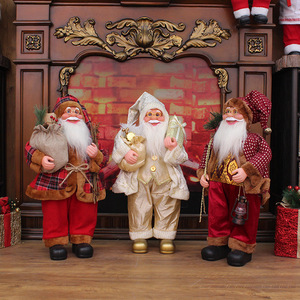 <b>Santa</b> Claus Christmas Decoration 24 Inch <b>Standing</b> Figurine For Home Indoor Display - Product Image 1