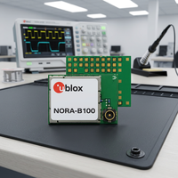 NORA-B100-00B Open CPU dengan Konektor U.FL 802.15.1 NRF5340 untuk Modul untuk Iklan Siaran