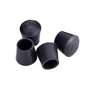 Pieds de chaise Coussinets de pieds Protecteurs de sol en caoutchouc Couvertures rondes de table de meubles - Product Image 2