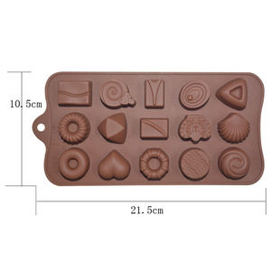 MHC Custom Silicone Chocolate Mold Moldes De Silicona Para Bombones De Chocolate DIY Cake Tray para alimentos Bolsa empaquetada decorativa - Product Image 6