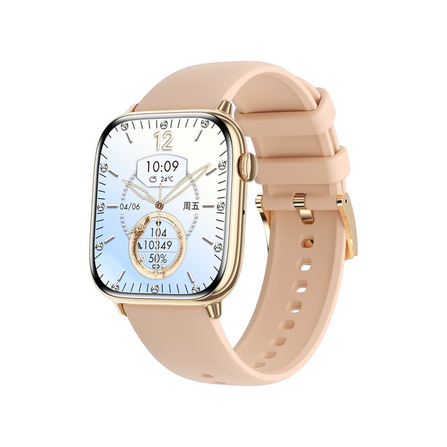 2025 Factory Wholesale HD13 Square Screen Smart Watch 1.75inch AMOLED Health Tracker Waterproof Reloj Smartwatch
