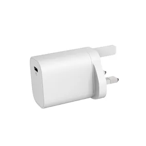 PD20W UK Single Port Wholesale Fast Charging Hot Sale Wholesale Factory Direct Sale Wall Charger in Mobile