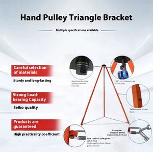 <span class=keywords><strong>Trépied</strong></span> en fer réglable <span class=keywords><strong>de</strong></span> 4 tonnes avec <span class=keywords><strong>palan</strong></span> mobile extensible <span class=keywords><strong>de</strong></span> 4 m, état neuf, équipement <span class=keywords><strong>de</strong></span> levage à chaîne 220v <span class=keywords><strong>pour</strong></span> utilisation agricole - Product Image 3