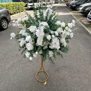 IFG Hot Sellings60cm Eucalyptus Mixed White Flowers Ball for <strong>Wedding</strong> <strong>Table</strong> Center <strong>Pieces</strong> - Product Image 2