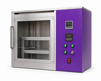 Probador de Inflamabilidad Horizontal de Materiales Interiores Automotrices FMVSS 302, Máquina de Prueba de Combustión de Telas ISO 3795