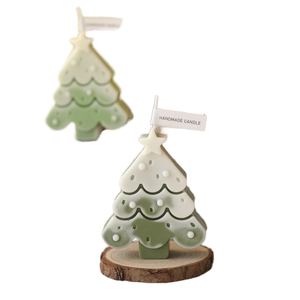 Ensemble <span class=keywords><strong>de</strong></span> décoration <span class=keywords><strong>de</strong></span> vacances mignon-Mini arbre <span class=keywords><strong>de</strong></span> Noël Design-Bougies <span class=keywords><strong>de</strong></span> thérapie à la <span class=keywords><strong>citronnelle</strong></span>-Convient pour les vacances, Thanksgiving - Product Image 3