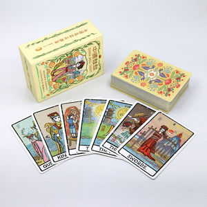 Baraja de Cartas del Tarot Personalizada, 78 Cartas con Guía, Acabado Mate Ilustrado, Esquinas Redondeadas, Empaque en Caja de Papel - Product Image 5