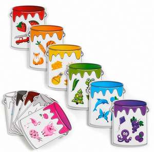 Tapis de tri magnétique pour enfants : Jeux d'association et d'apprentissage avec aimants pour le développement de la motricité fine - Product Image 1