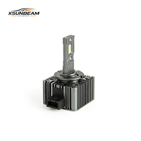 Bombilla LED para Faros Delanteros Plug & Play de 100W 6500K Canbus Serie D, Luz LED con Diseño 1:1, Luces LED D1S para Automóvil
