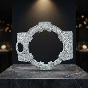 Lunette de montre personnalisée sertie de diamants pour montres de luxe, fabricant OEM ODM - Product Image 1
