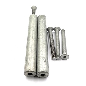 Pasador Cilíndrico COUPLER M10 X 175 L (Diámetro Exterior 25 mm) Grado 10, Galvanizado en Caliente - Product Image 3