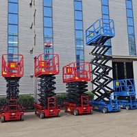 Plateforme élévatrice à ciseaux 6m 8m 12m 16m, élévateur mobile électrique 230kg 320kg