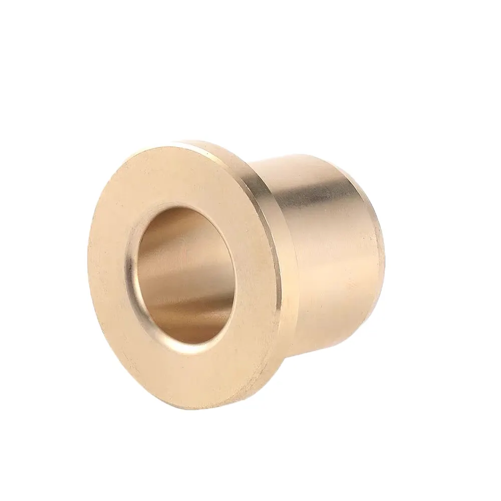 Wrapped composite sliding bearing with lubrication pockets copper-plated steel CuSn10Pb10 graphite