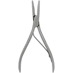 Obexa OBP-394993 - Alicates Ligeros de Acero Inoxidable de 7 Pulgadas para Extensiones de Cabello con Ranuras Pequeñas para Extensiones de Queratina - Product Image 4