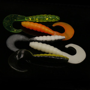 Señuelo blando Gw Guangwei de 2g y 60mm, multicolor, de cola única, para pesca de lubina, señuelo compuesto para pesca de fondo. - Product Image 2