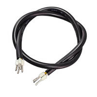 Conector Adaptador de Aleación de Aluminio Personalizado, Cable de Alimentación de 350 mm y 240 V con Aislamiento de PVC para Ensamblaje Electrónico