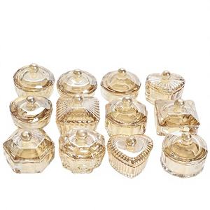 Tazón para Lavado de Uñas, Cuadrado, para Líquido de Uñas, Almacenamiento de Polvo, Monómero, Cristal, Antiderrames - Product Image 1