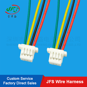 कारखाने केबल तार हार्श 3 पिन 1 मिमी ptfe इन्सुलेट कॉपर कोर एडाप्टर कनेक्टर - Product Image 3