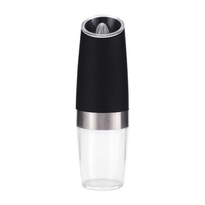 <span class=keywords><strong>Moulin</strong></span> <span class=keywords><strong>à</strong></span> <span class=keywords><strong>poivre</strong></span> électrique multifonctionnel de cuisine <span class=keywords><strong>moulin</strong></span> <span class=keywords><strong>à</strong></span> sel en plastique noir durable rechargeable prise ue broyeur de nourriture bouteille - Product Image 1