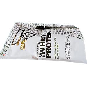 Özel gıda ambalajı plastik kılıf alüminyum folyo plastik peynir altı suyu proteini ayakta duran torba plastik torba - Product Image 2