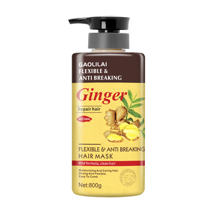 Fábrica personalizada al por mayor 800g anti pérdida de cabello membrana del cabello esponjosa limpieza profunda reparación de jengibre membrana del cabello - Product Image 6