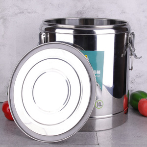 Olla de Acero Inoxidable 304 de Doble Capa Aislada, de Gran Capacidad, para Uso Comercial, para Sopa y Caldos, para Almacenamiento en Frío o Caliente, Marca Yolecen - Product Image 3