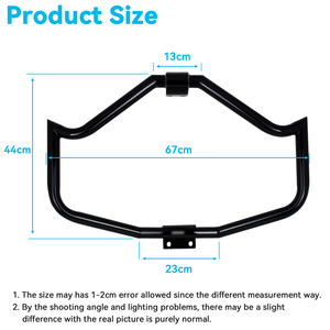 Stock australien - Vente de liquidation - Garde-corps avant, barre anti-choc, pare-chocs en fer, protection pour <span class=keywords><strong>Harley</strong></span> Sportster 883 1200 XR1200 2004-2012 - Product Image 2