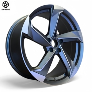 Jantes en alliage forgé DW, concaves profondes, 18, 19, 20, 21, 22 pouces, 5x120, finition argent poli, pour Audi RS Q5 Q7 Q8 SQ8 A4 A5 A6 A7 BMW M3 M4 - Product Image 4