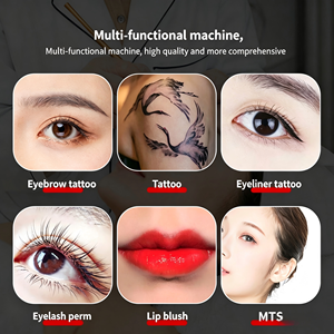 Máquina de Maquillaje Permanente con Cartucho de Rosca para Tatuaje de Cejas, Labios y Delineador de Ojos con Diseño de Pluma Multifunción - Product Image 3