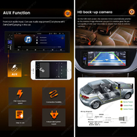 6,86 Zoll USB AUX Autoradio Universaltyp Unterstützt Kabelloses Car-Play Android-System Touchscreen 1DIN Auto-DVD-Player MP5 MP3
