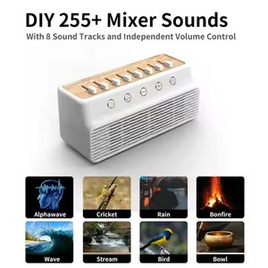 Máquina de sonido de sueño de ruido blanco multifunción con más de 255 opciones de mezclador Temporizador de sueño para bebé - Product Image 4