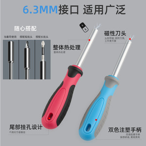 Varilla de extensión para llave hexagonal, herramienta de destornillador de grado industrial cromada magnética de 1/4 pulgadas para el hogar y reparaciones - Product Image 5