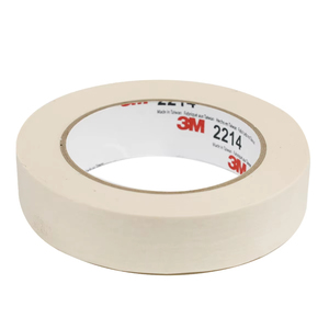 Ruban de masquage simple face original <span class=keywords><strong>3M</strong></span> 2214 ignifuge résistant aux hautes températures pour un collage de précision - Product Image 3