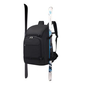 Free sample Ski Bag Snowboard <b>Backpack</b> Winter Sports Travel Bag Boot & Helmet Shoulder Strap <b>Light</b> <b>Weight</b> Easy Access Storage - Product Image 6