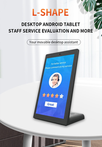 Restaurant Customer L Shape Ordering Pos Kiosk Trade 8 <b>Inch</b> Capacitive Touch ScreenTablet PC Desktop <b>Tablet</b> - Product Image 5